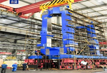 Lansiwyd porth bwaog Melin Garw Plât 5600mm o Led a Thrwm Mwyaf y Byd yn Luoyang, Henan